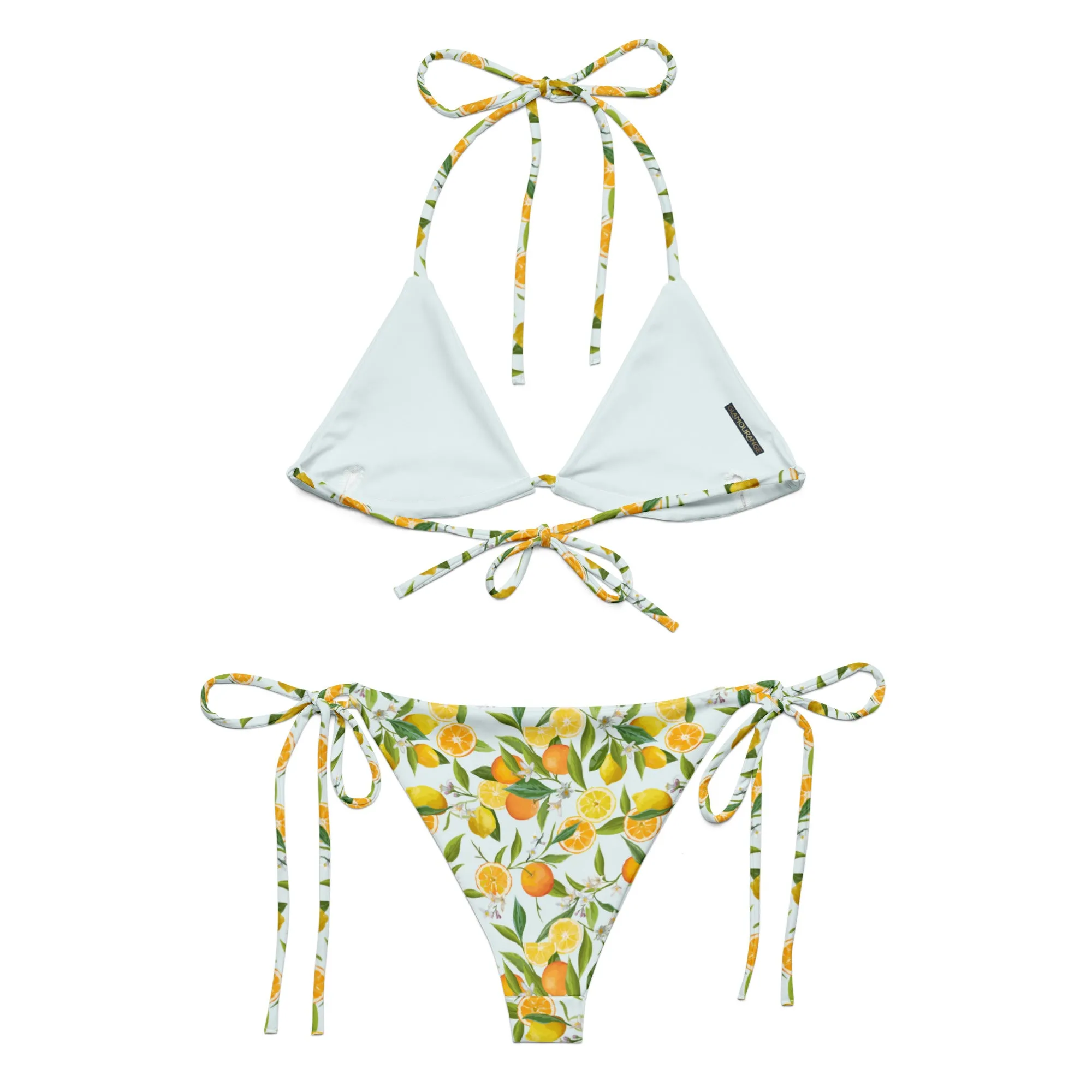 String Bikini (Glamourange Women Swimwear By Patterns - 0068 Model)