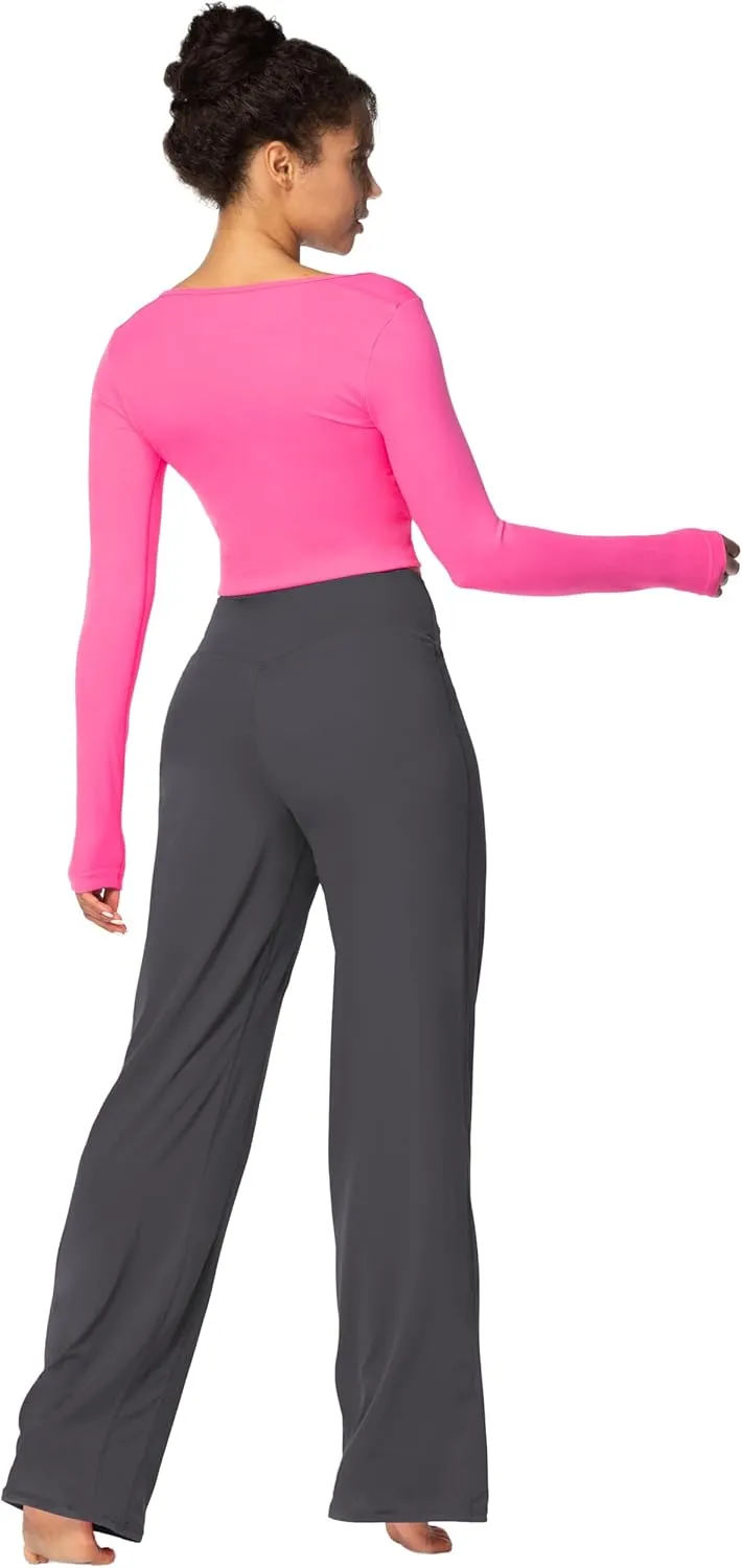 Sunzel Yoga Pants for Women Straight Wide Leg High Waisted Lounge Pants
