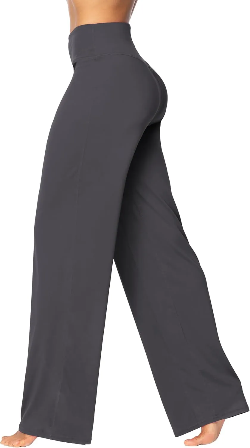 Sunzel Yoga Pants for Women Straight Wide Leg High Waisted Lounge Pants