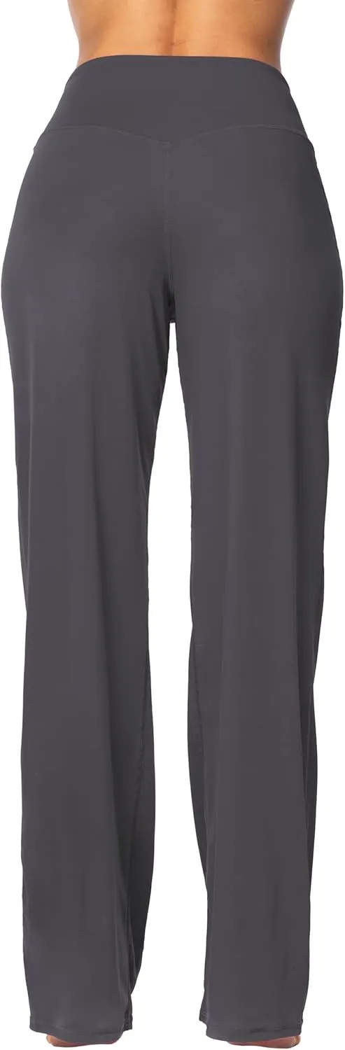 Sunzel Yoga Pants for Women Straight Wide Leg High Waisted Lounge Pants