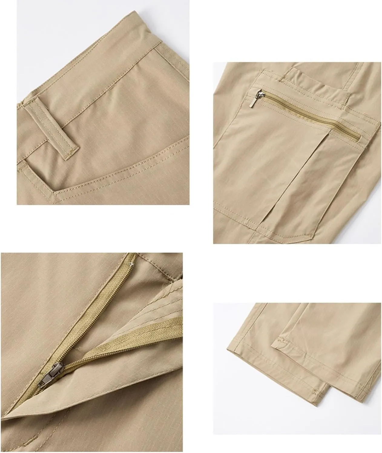 Tactical Cargo Pants for Men Slim Fit Water Resistant Quick Dry Travel Pants Wrinkle Free Work Outdoor Hiking Trousers