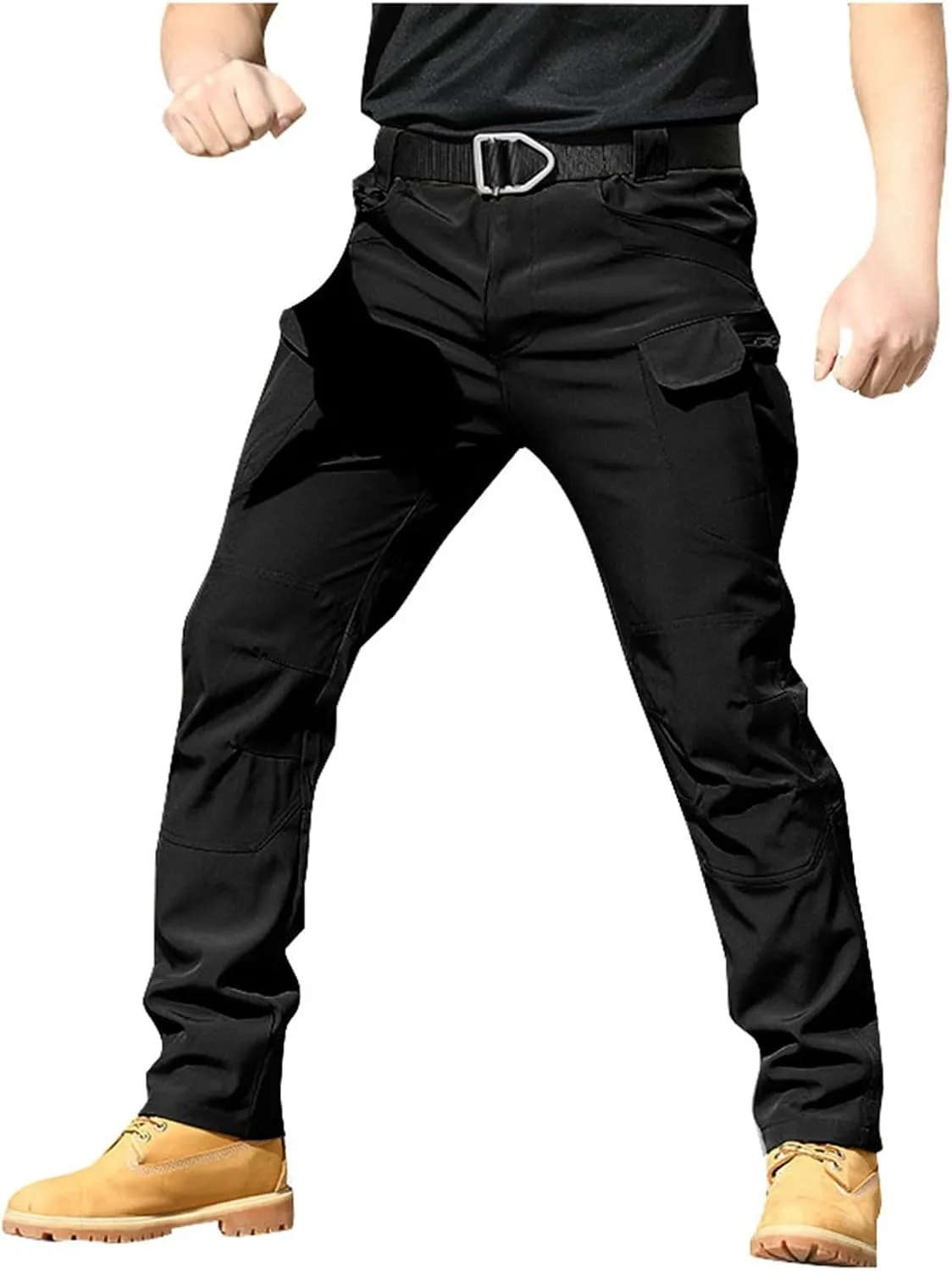 Tactical Pants for Men Water Resistant Hiking Cargo Pants Stretch Waterproof Quick Dry Outdoor Work Trousers Sweatpants