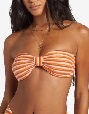 Tides Terry Betty Bandeau Bikini Top