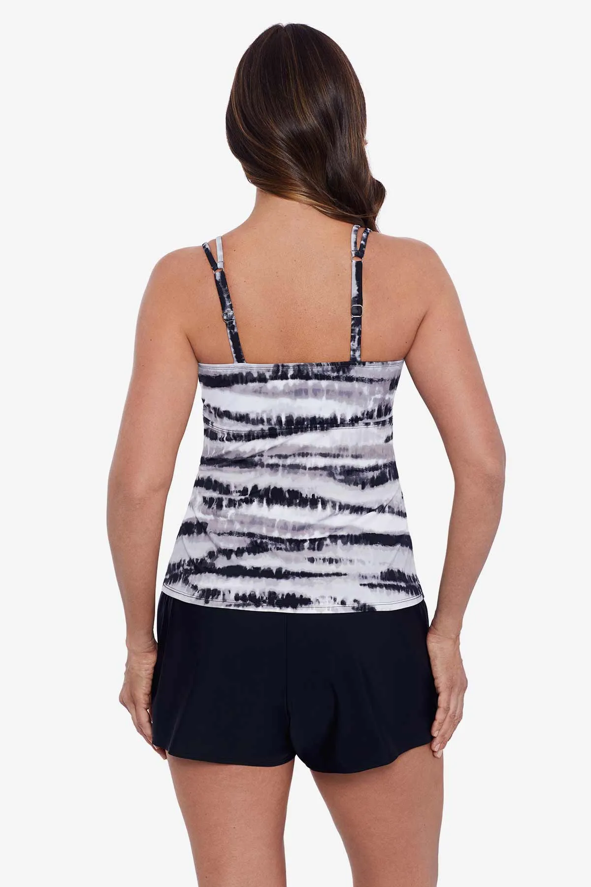 Tiger Sunrise Cross Over Tankini Top
