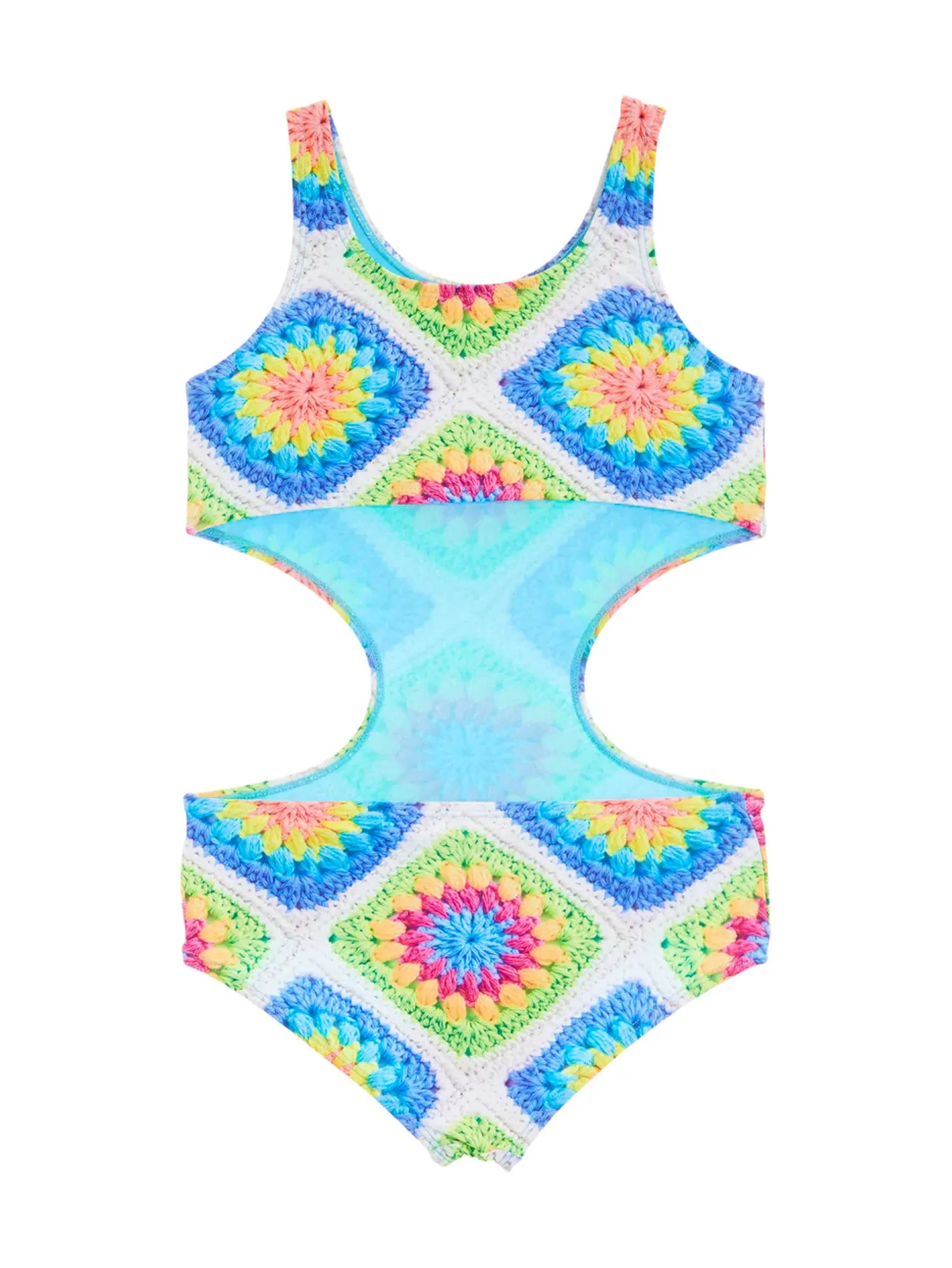 Tiril Printed Cut-Out One Piece Swimsuit