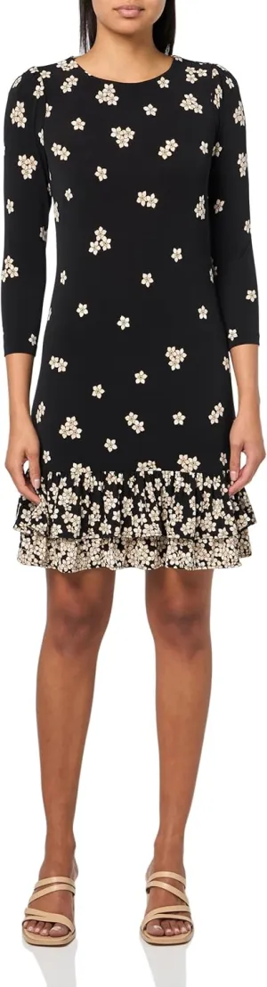 Tommy Hilfiger Women's Jersey Stretch 3/4 Sleeve Dress