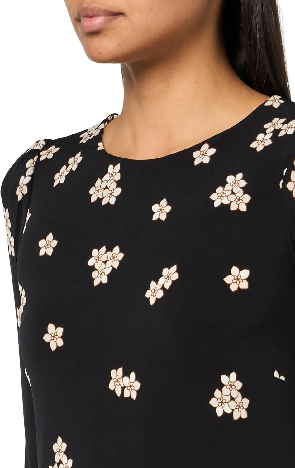 Tommy Hilfiger Women's Jersey Stretch 3/4 Sleeve Dress