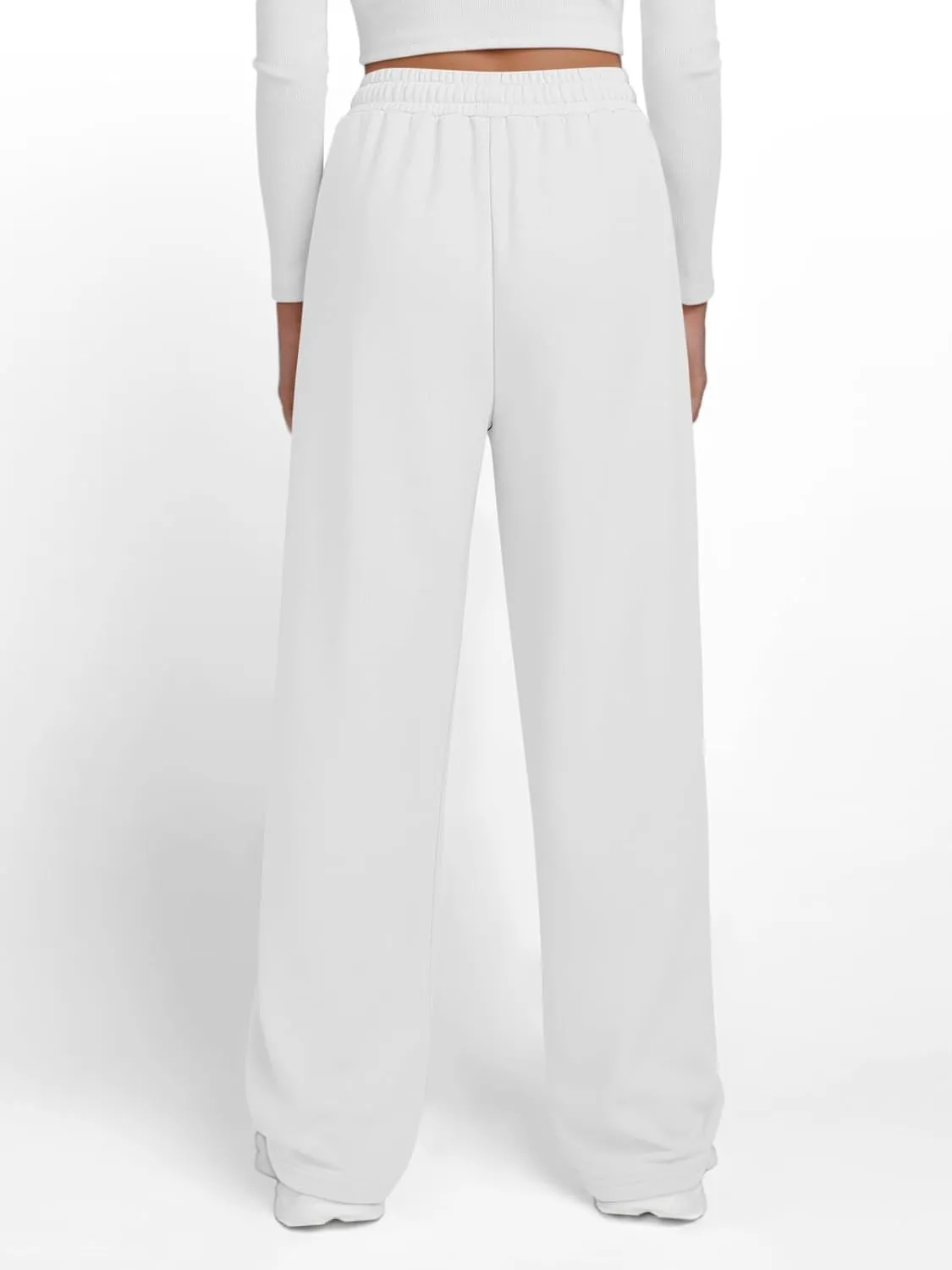 Trendy Queen Women's Wide Leg Sweatpants Baggy Y2K High Waisted Joggers Fall Fashion Clothes with Pockets 2025
