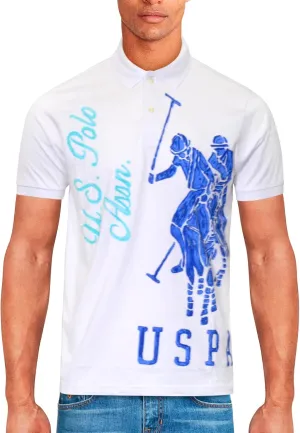 USPA PRINTED GRAPHIC POLO SHIRT