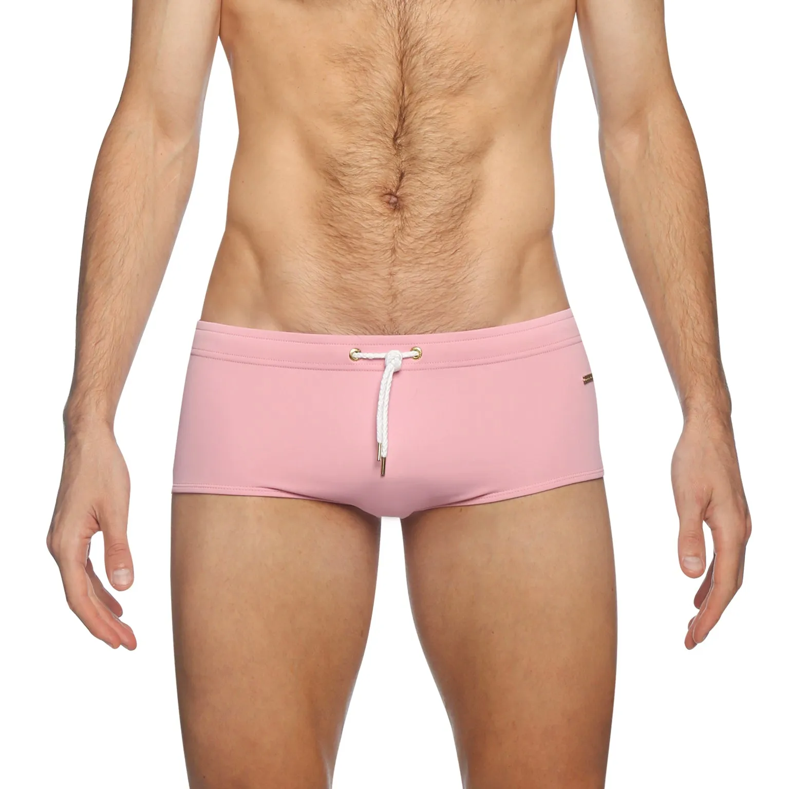 Valentine Pink Solid Corcovado Brief