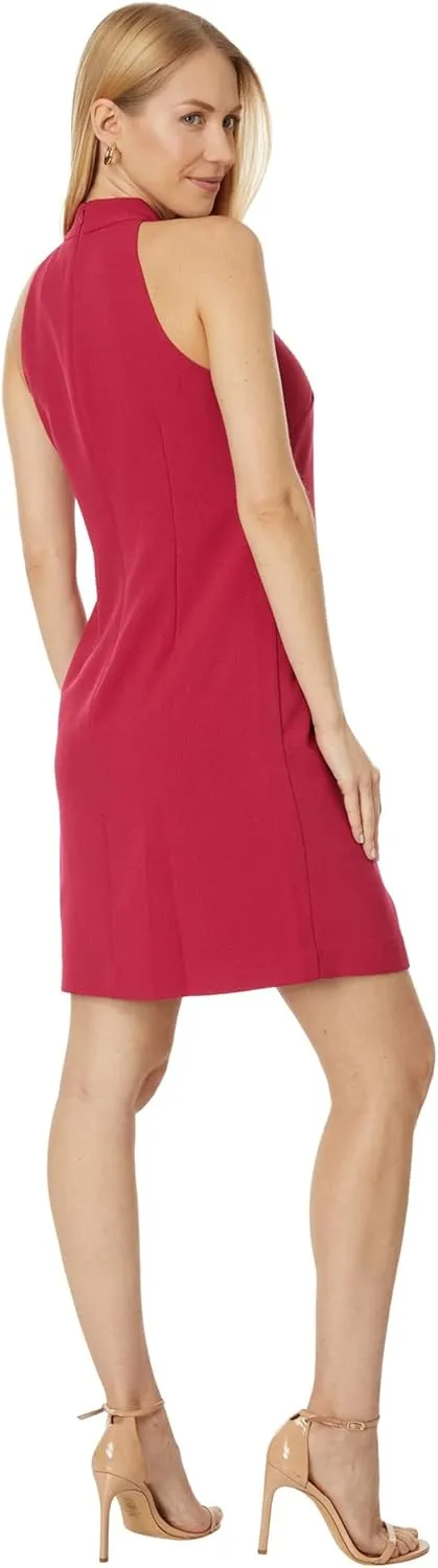 Vince Camuto Women's Halter Bow Neck Dress