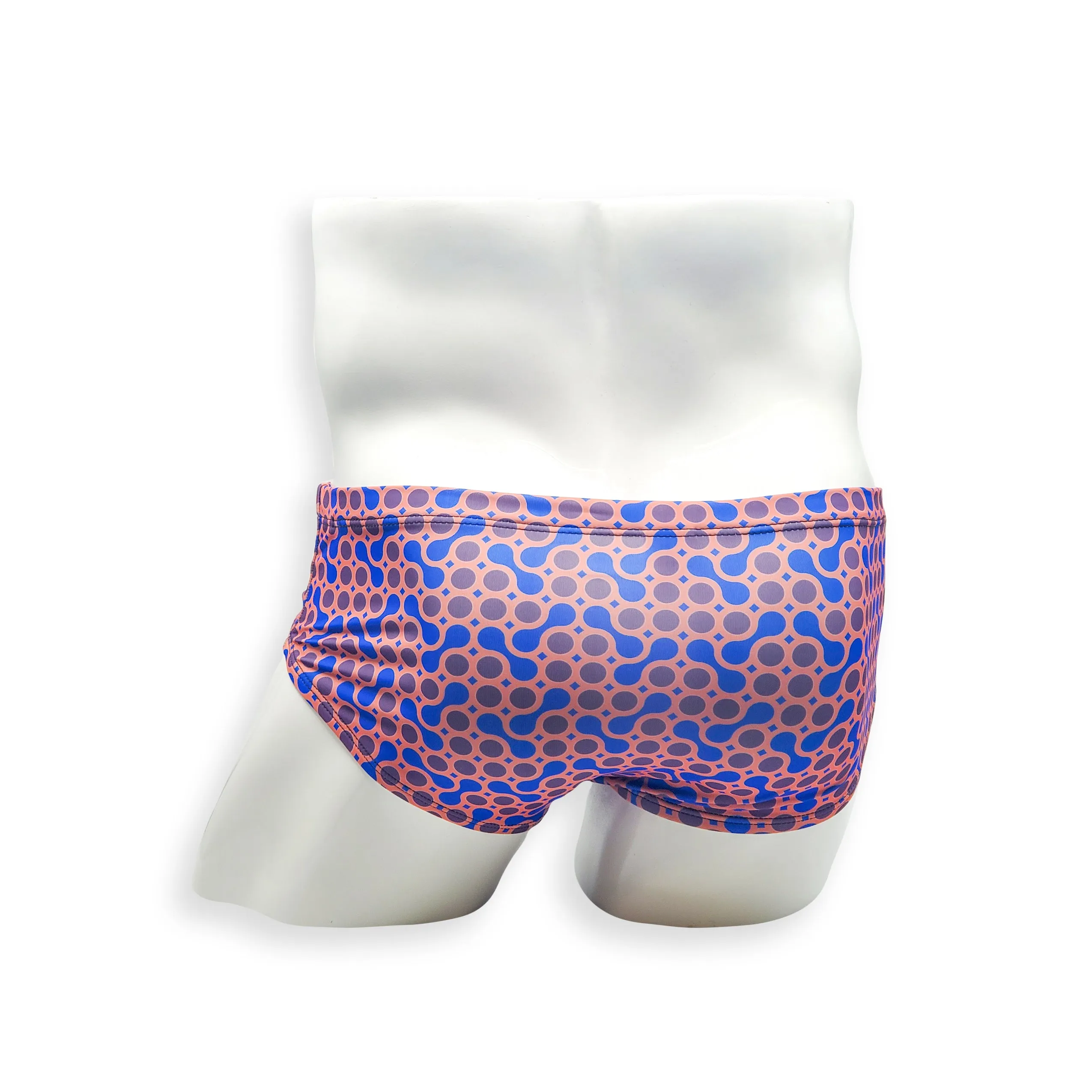 Vintage Cut Swim Brief - Orange Sunmor