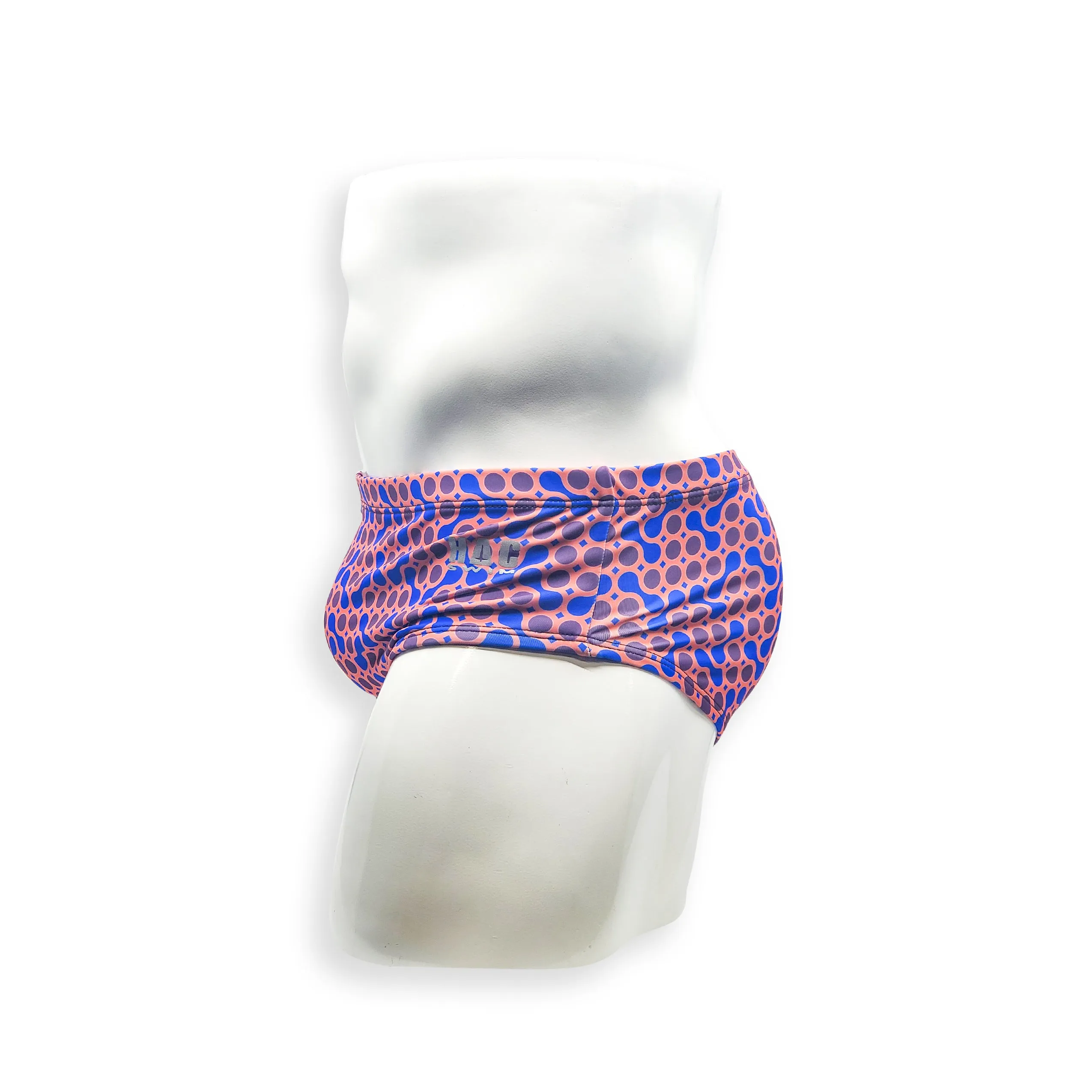 Vintage Cut Swim Brief - Orange Sunmor