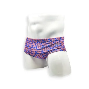 Vintage Cut Swim Brief - Orange Sunmor