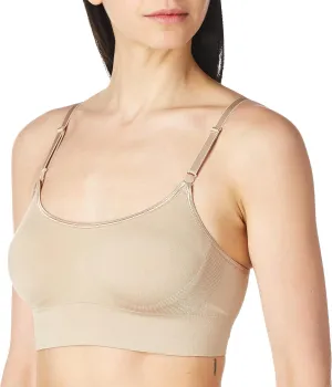 Warner's Women's Easy Does It Dig-Free Band with Seamless Stretch Wireless Lightly Lined Convertible Comfort Bra Rm0911a