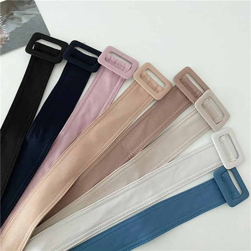Women Wide Waist Belt with Buckle for Dress Trench Coat Belt Replacement