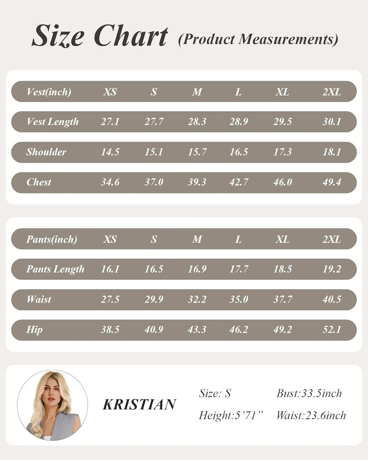 Women's 2 Piece Outfits Sleeveless Suit Vest and Shorts Sets Notch Lapel Two Button Business Casual Blazer Sets
