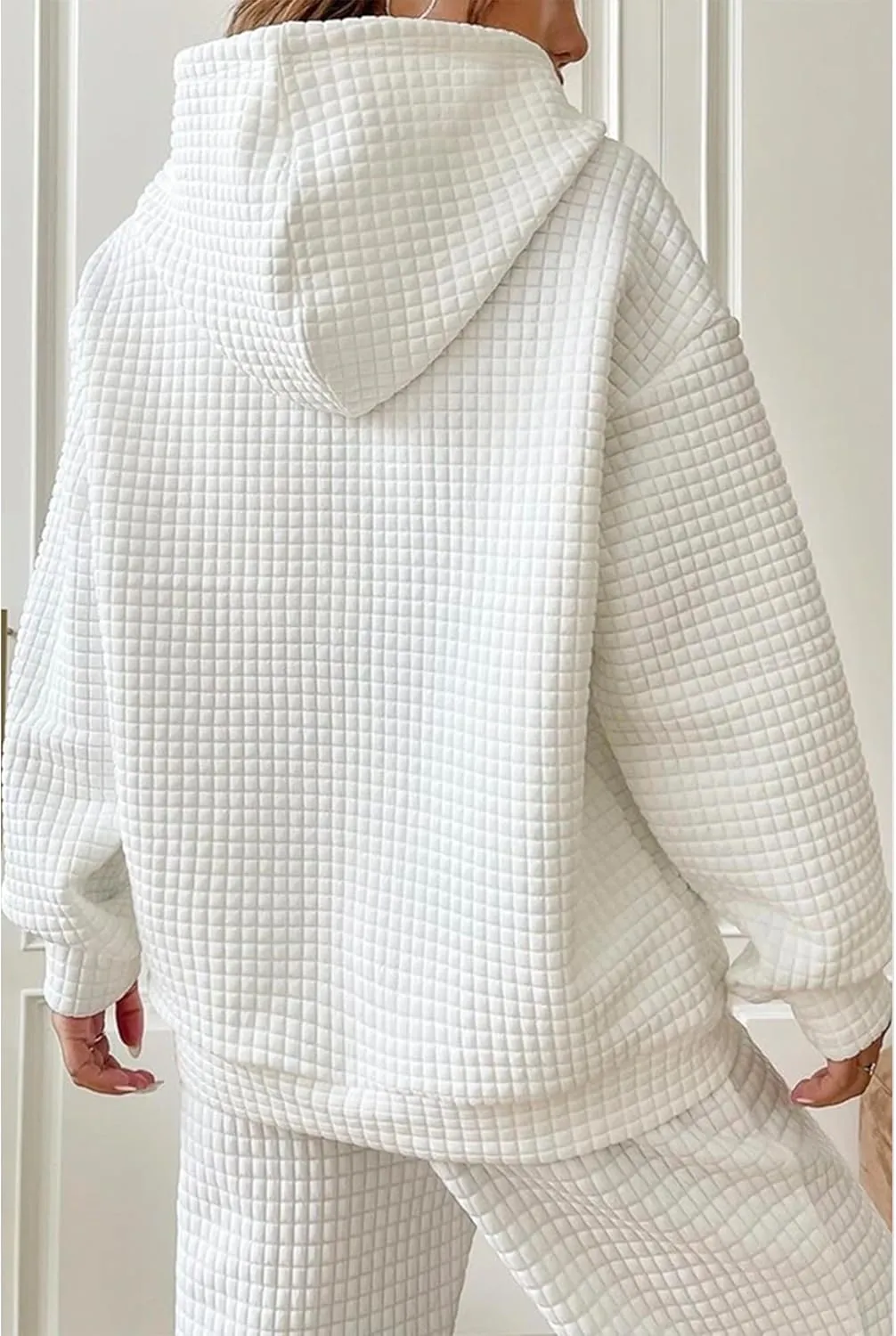 Womens Apparel Football Lover Shirt Orange Plaid Shirt Women Waffle Sweatshirt