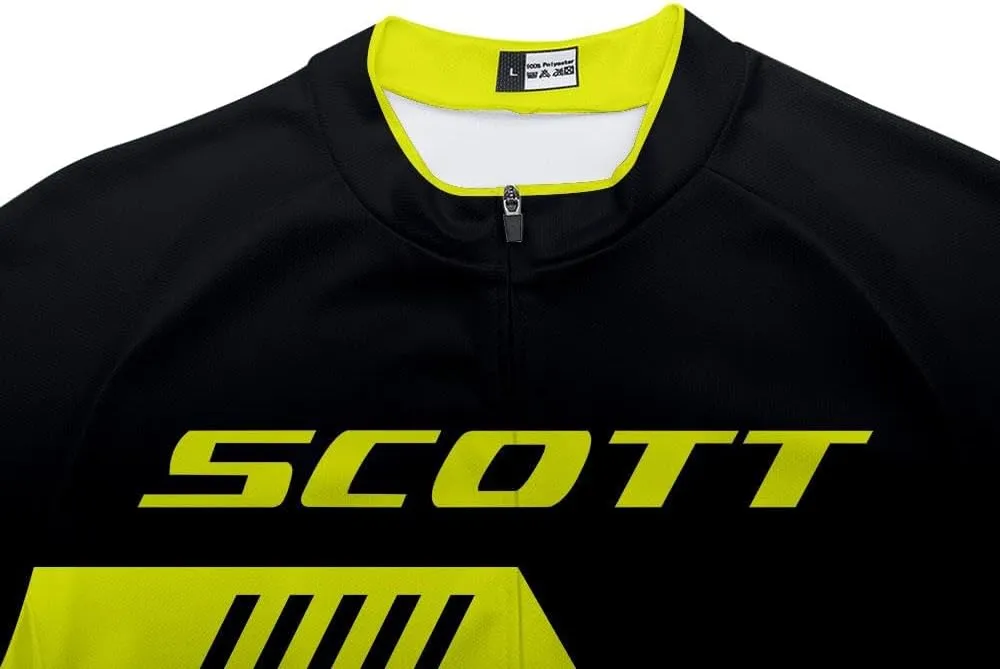 Women's Cycling Jersey Set Long Sleeve Bike Shirts Bicycle Clothing Cycling Bib Pants with Gel Padded