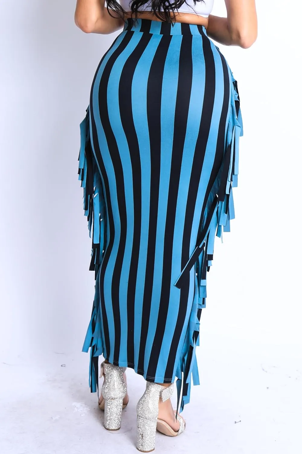 Women's High Waist Maxi Bodycon Pencil Skirt Stretchy Fabric for Comfort and Style