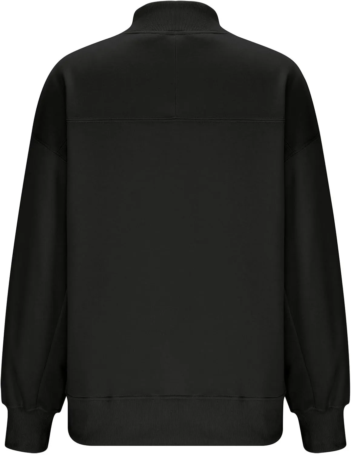 Womens Tops Casual Long Sleeve Sweatshirt Turtleneck Lightweight Coats Daily Fashion Fall Pullover Top with Pockets