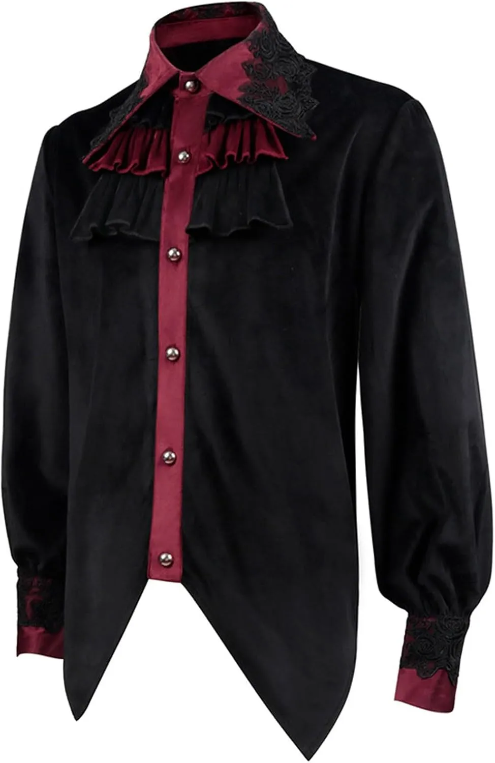 Work Shirts for Men Fashion Elegant Long Sleeve Dress T Shirt Causal Stylish Solid Work Suit Tees Trendy Clothes