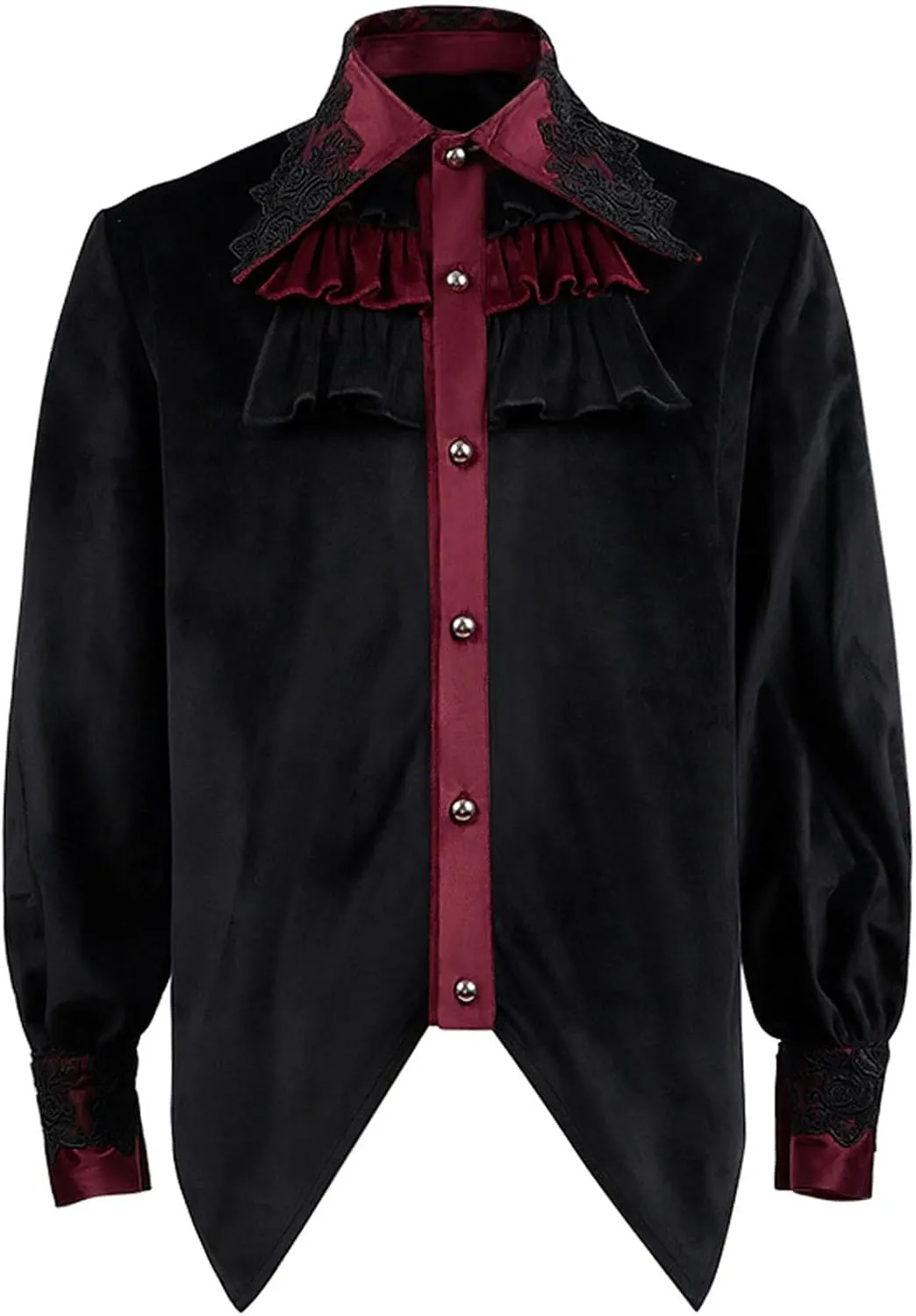 Work Shirts for Men Fashion Elegant Long Sleeve Dress T Shirt Causal Stylish Solid Work Suit Tees Trendy Clothes