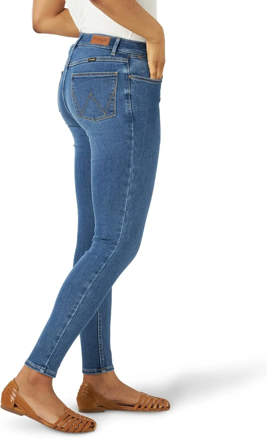 Wrangler Women's High Rise Unforgettable Skinny Jeans