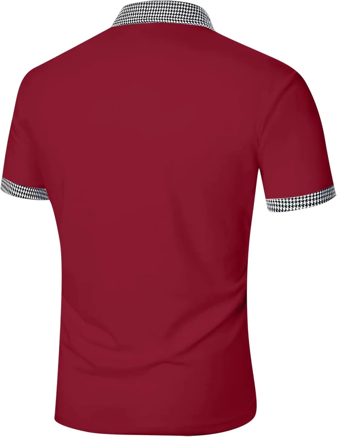 Ymosrh Men's Work Polo Shirts Short Sleeve Work Golf Polos Business Casual Collared Shirts, M-3XL
