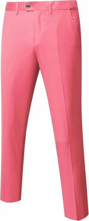 YND Men's Business Suit Pants Slim Fit Flex Flat Front Pant