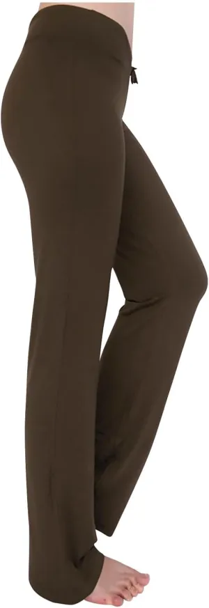 Yoga Pants Women Drawstring Elastic High Waist Wide Leg Modal Joggers Pants Comfy Pajama