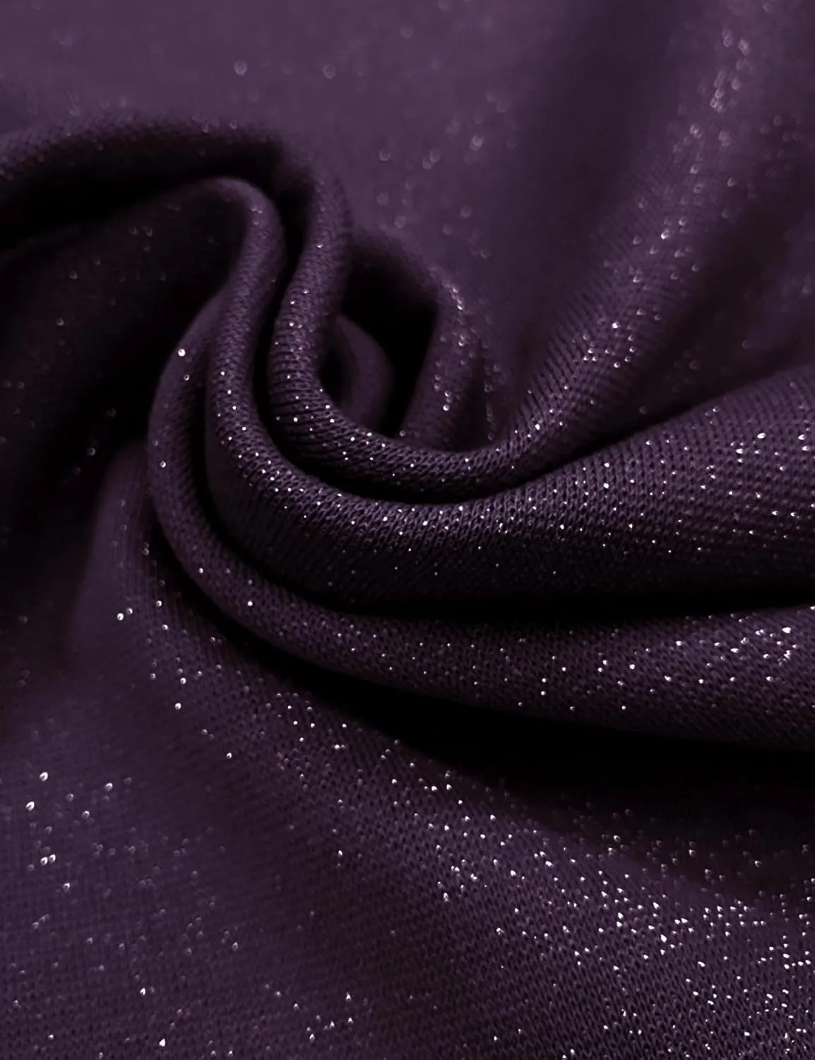 ZOMVA Plus Size 0X-4X Sparkly Glitter Ruched Bodycon Mini Dress Sparkle Sequin Wrap Ruffle Sleeve Dress Cocktail Party Formal